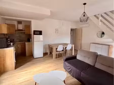 appartement meublé 60 m² en duplex