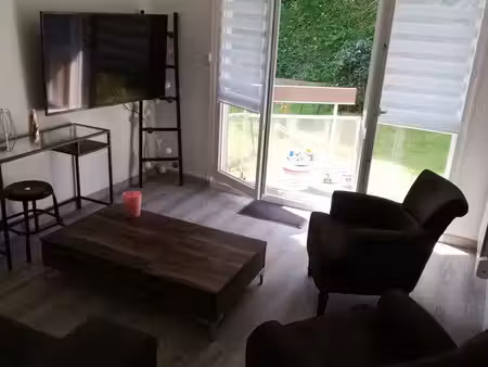 f1 meublé avec jardin equeurdreville