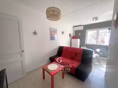 location meublée appartement 2 pièces 30 m² à palavas-les-flots (34250)  620 €