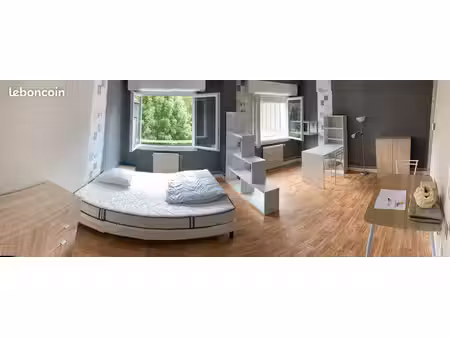 appartement t1 – 29 m² – tulle – vue sur la rivière