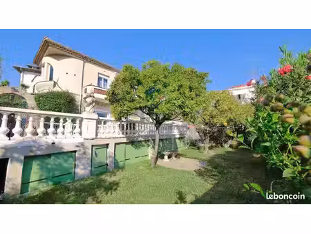 exclusivite. cannes - petit juas : superbe maison renovee  au calme absolu avec piscine  s