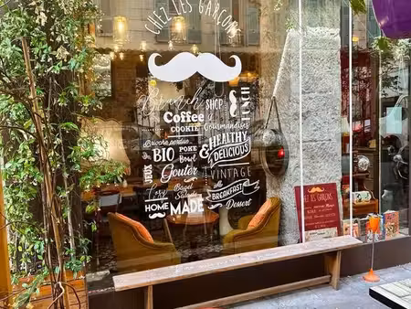 à vendre – fonds de commerce coffee shop / brunch – nice centre