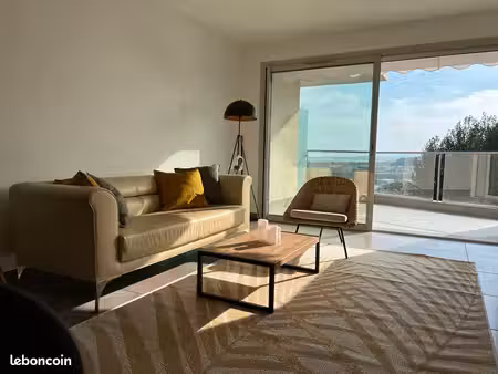 location grand 3 pièces nice ouest résidence avec piscine