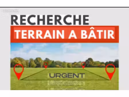 recherche terrain constructible petite parcelle à acheter