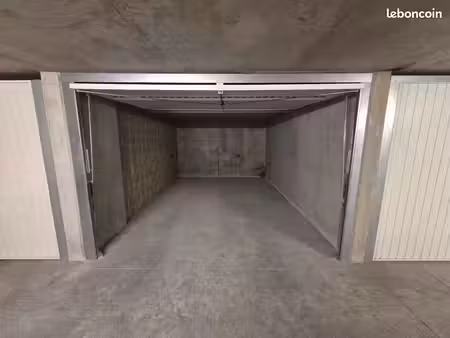 garage en sous-sol sécurisé