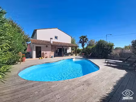 castanet-tolosan maison t5 avec terrasse  jardin et piscine a vendre