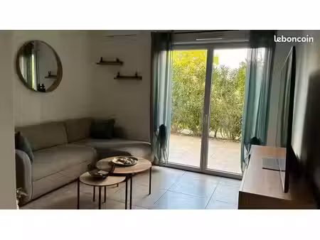 appartement. 2 pièces. 38 m². rdc . bonneveine . ( quartier roy d’ espagne ) entièrement m