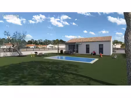 villa 3 pièces 80 m²