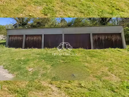 idéal investisseur : bâtiment de 5 garages avec grand terrain
