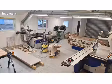 atelier menuiserie-ebénisterie à reprendre