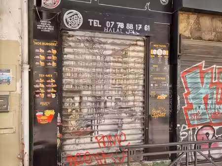 murs local commercial proche rue de rome