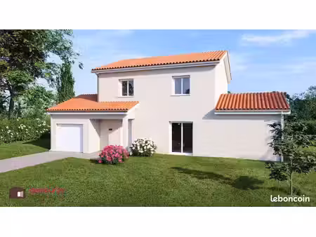 projet de construction d'une maison 110 m² avec terrain à communay (69)