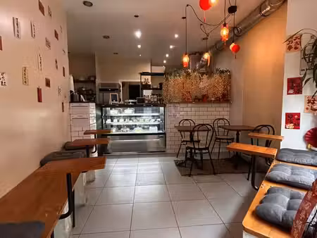 cession droit au bail paris 13e – 60 m² – restauration sans extraction / coffee shop