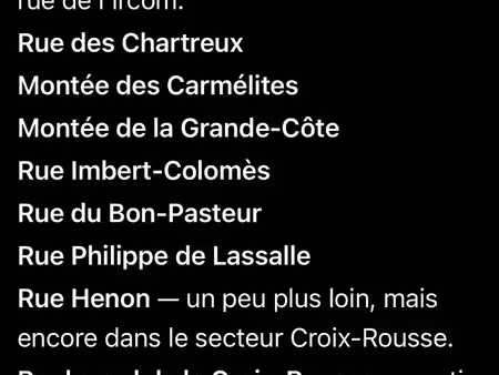 recherche appartement à louer pour étudiant sur la croix - rousse à proximité de l’ircom