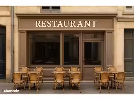 fonds de commerce restaurant 70 m²