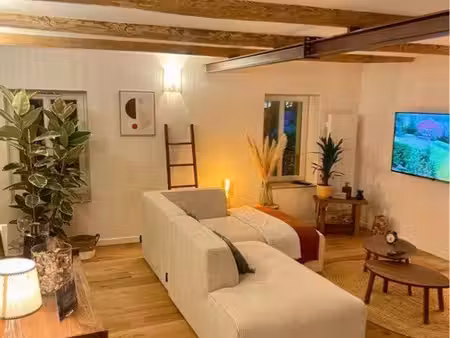 maison de caractère style loft - 2 chambres - hyper centre-ville