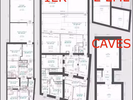immeuble 1 000 m² à fort potentiel