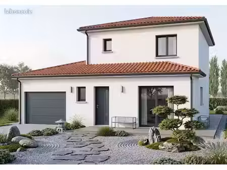 maison 110 m² habitables + 20 m² garage avec terrain à aubiere (63)