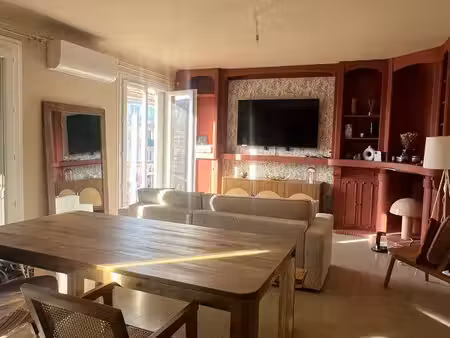 perpignan – appartement 80 m² rénové – plein sud – 2 balcons – parking & cave