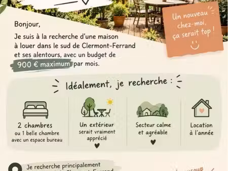 location maison longue durée