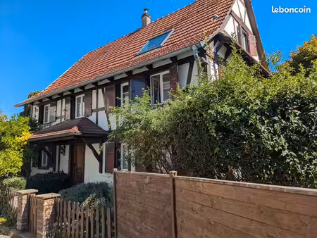 maison alsacienne rénovée à fegersheim