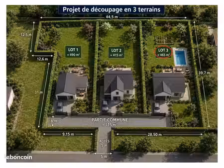 terrain 465 m² obenheim