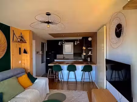 appartement t2 lumineux 34 m² avec terrasse - font romeu