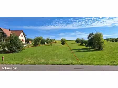 terrain constructible oberbronn / zinswiller