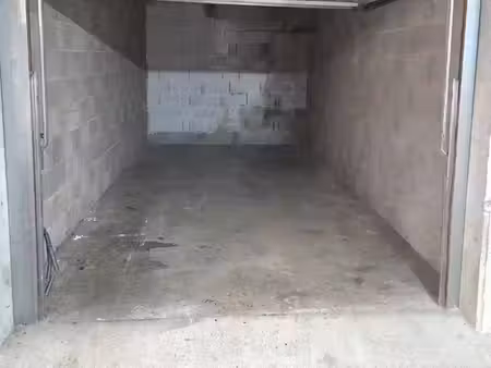 garage en sous sol