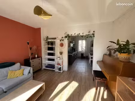 appartement 2 pièces 52 m² strasbourg  lumineux et traversant