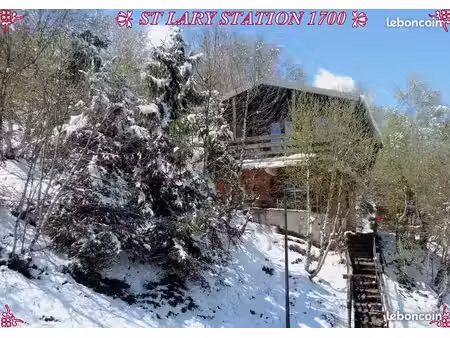 chalet au prix d un appartement saint-lary-soulan superbe vue sur les montagnes entouré de