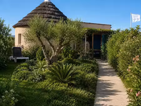 maison avec jardin et accès direct à l’étang – le barcarès