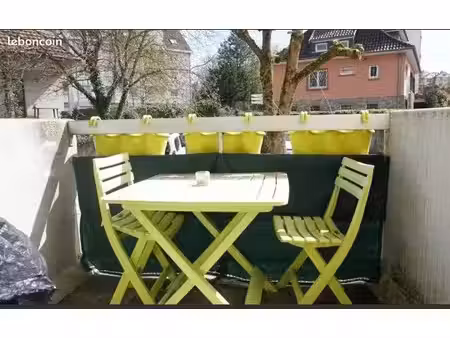 appartement f/t2 avec balcon au centre ville
