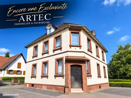 reichshoffen – immeuble de caractère – 243 86 m² utiles – 6 stationnements – 4 99 ares