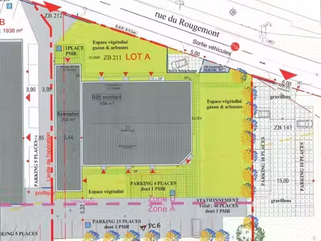 location bureaux criquebeuf sur seine 27340 88m² à 176m²