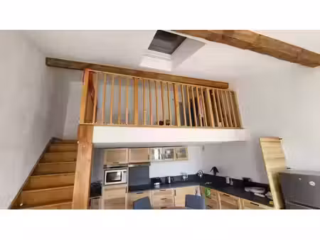 maison atypique 1 chambre  2 mezzanines  garage sur ludon médoc