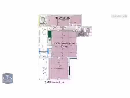 commerce 203 m²
