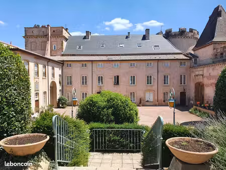 a louer - appartement meublé château de chaintré