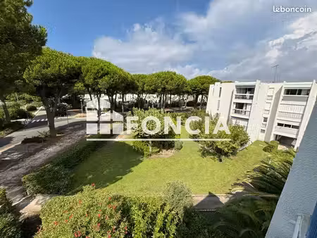 appartement meublé 2 pièces 34.65m² à louer 730 - la grande motte 34280