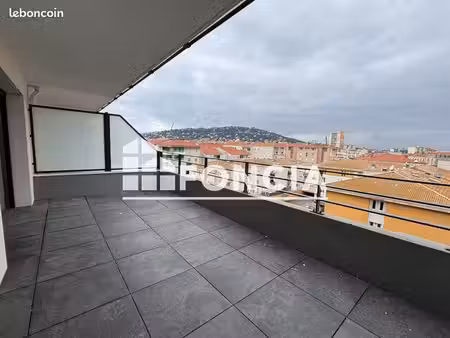 appartement 2 pièces 38.75m² à louer 670 - sete 34400