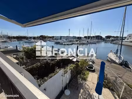 appartement meublé 3 pièces 48.95m² à louer 1050 - le grau du roi 30240