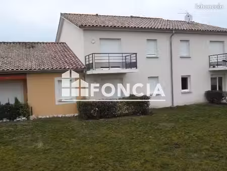 appartement 2 pièces 37.79m² à louer 535 - pins justaret 31860