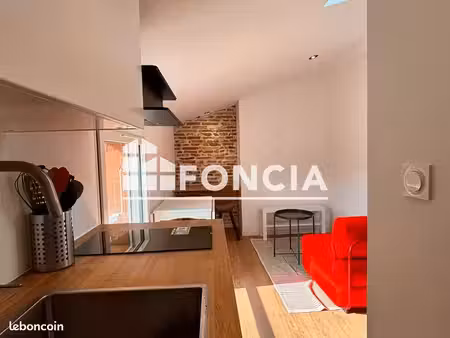 appartement meublé 24m² à louer 790 - toulouse 31400