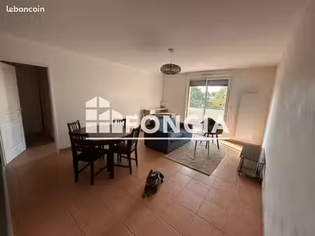 appartement meublé 2 pièces 48.03m² à louer 690 - beauzelle 31700