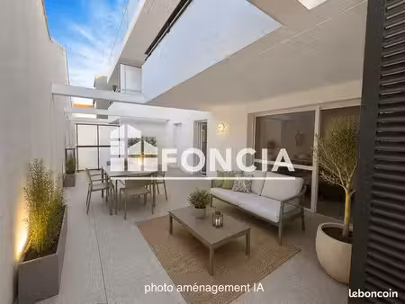 appartement 3 pièces 58m² à louer 750 - marseillan 34340