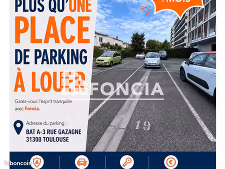 stationnement 11m² à louer 65 - toulouse 31300