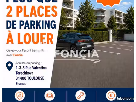 stationnement 12m² à louer 46 - toulouse 31400