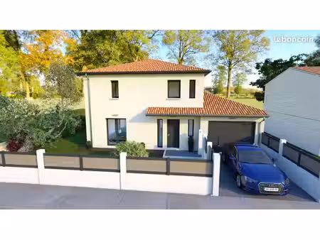projet de construction d'une maison 90 m² avec terrain à saint-jeoire (74)