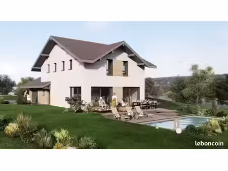 projet de construction d'une maison 110 m² avec terrain à viuz-en-sallaz (74)