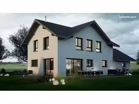 projet de construction d'une maison 134 m² avec terrain à archamps (74)